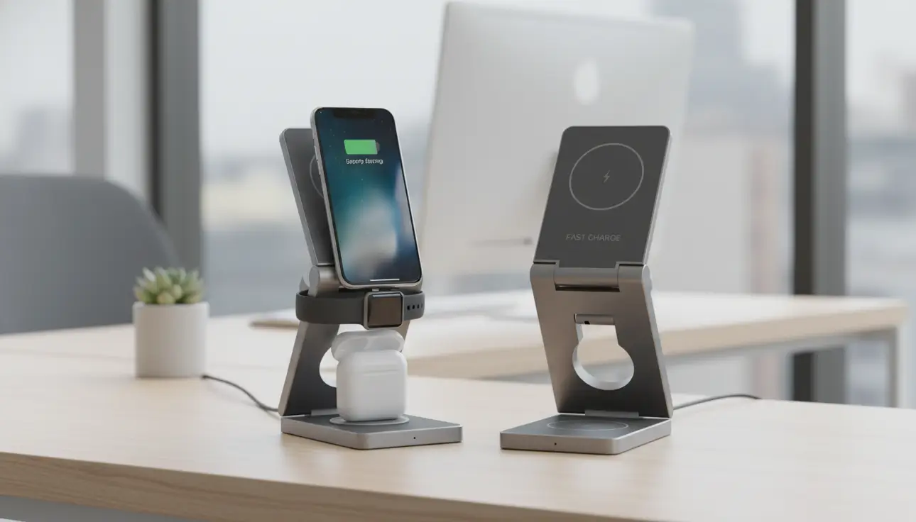 Cargador Inalámbrico Rápido 3 en 1