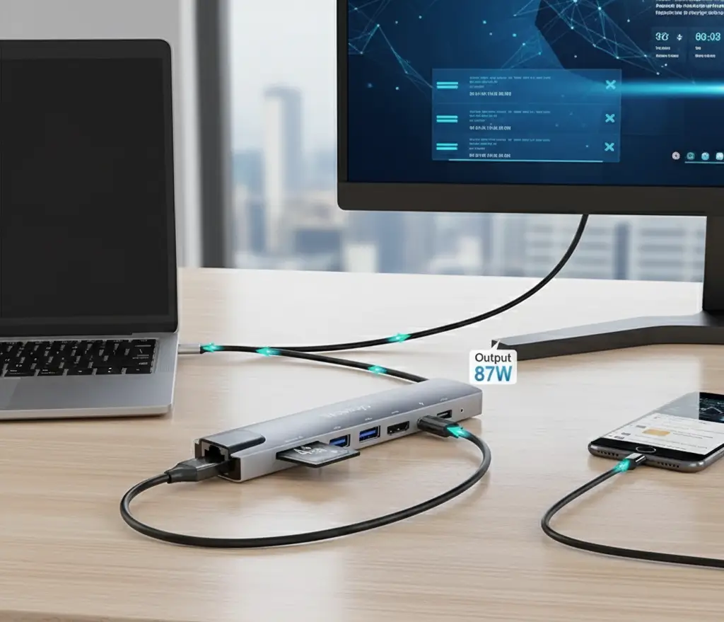 Hub USB-C Multipuerto