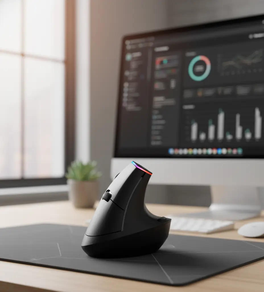 Mouse Ergonómico Vertical